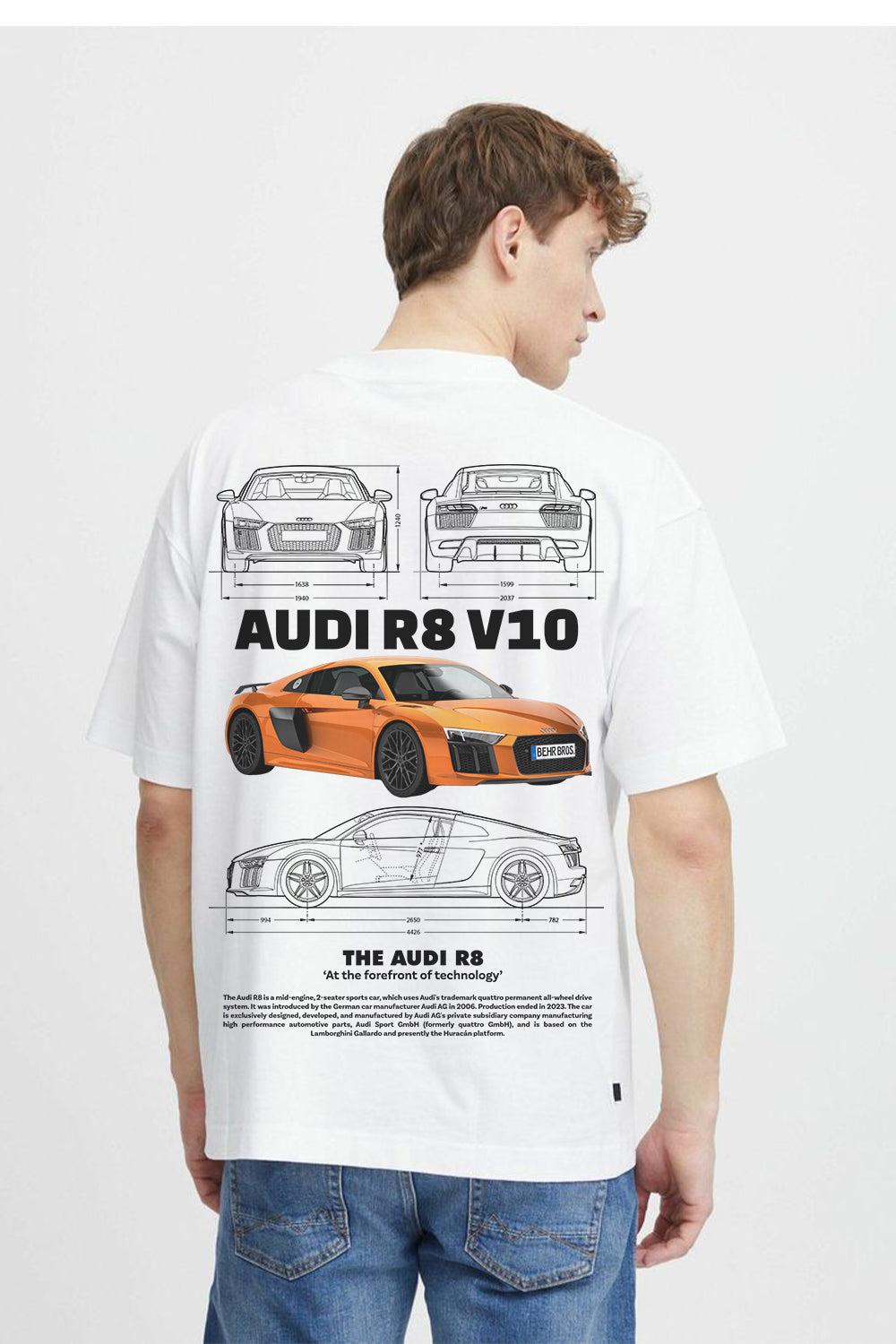 AUDI R8 V10 Unisex T-Shirt