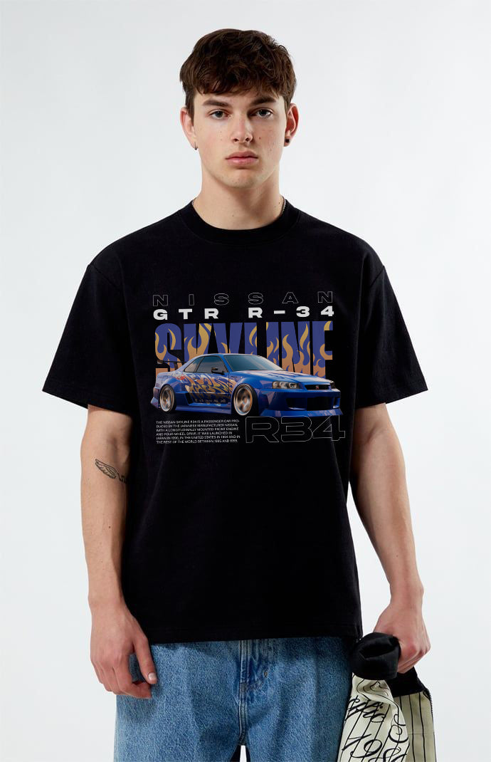 NISSAN GTR R-34 Unisex T-Shirt